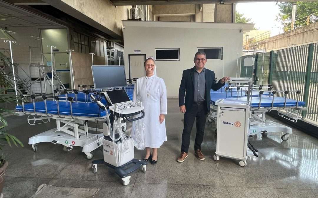 Rotary Club of Boca Raton West and Rotary Clubs in Brazil Bring Global Grant Project to Life for Santa Marcelina Hospital